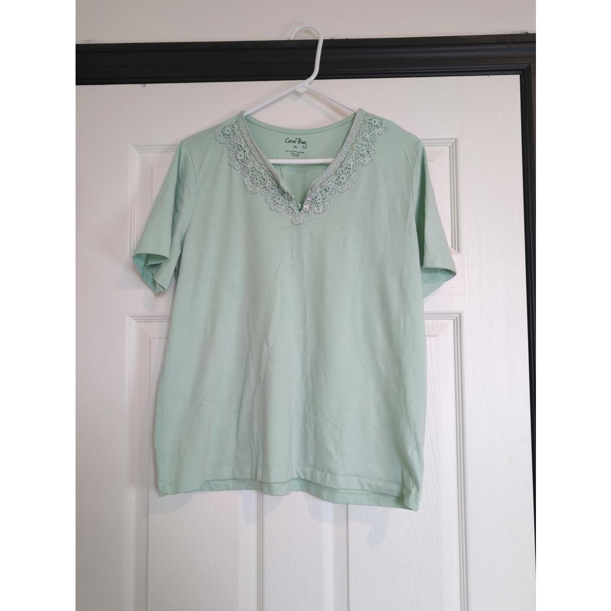 Xl Aqua Coral Bay Tee